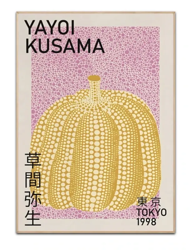 Yellow Pumpkin Yayoi Kusama – A3 Str. 29,7x42 poster