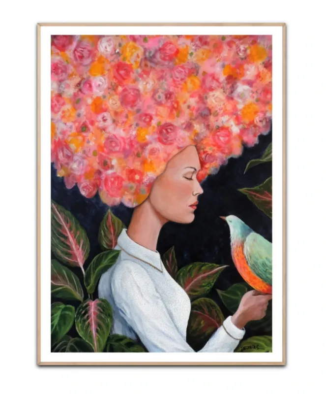 Le Maitre Apparait – By Sylvie Demers, 70×100