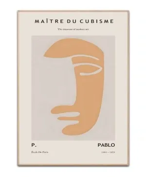 Maitre Du Cubisme 50×70 cm poster