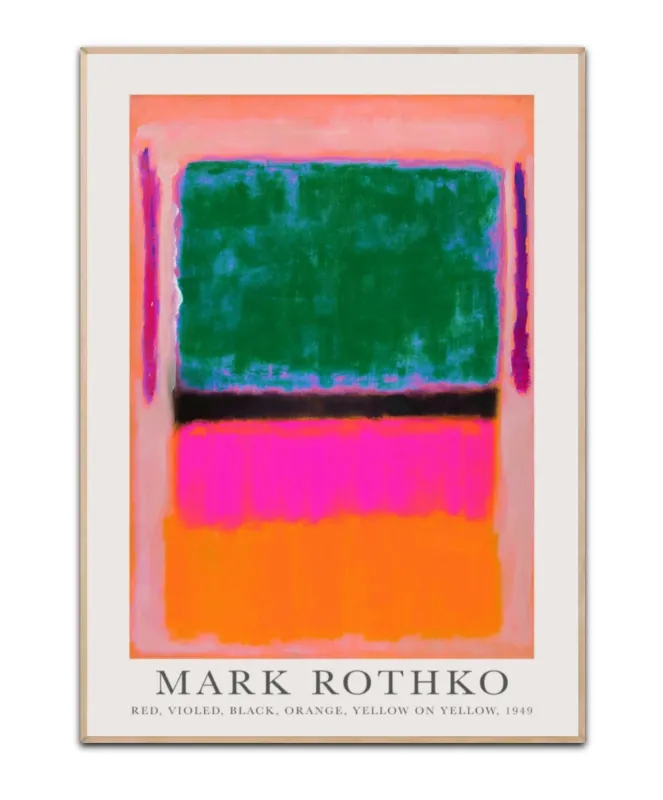 Mark Rothko - 50×70 cm poster