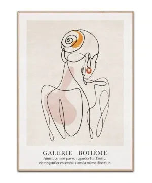 Galerié Bohéme Plakat / Poster - 50×70 cm poster