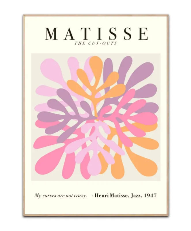 Henri Matisse The Cut Outs - 50×70 cm poster