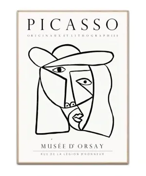 Picasso Museé D´orsay Plakat/Poster 50×70