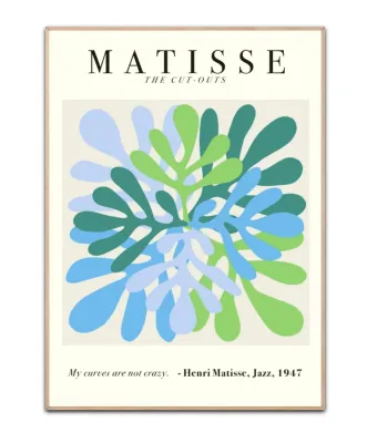 Henri Matisse - The Cut Outs  -50×70 cm poster