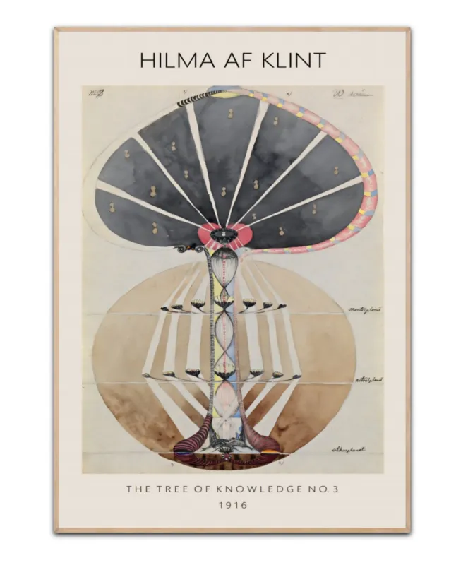 Hilma Klint - 50×70 cm poster