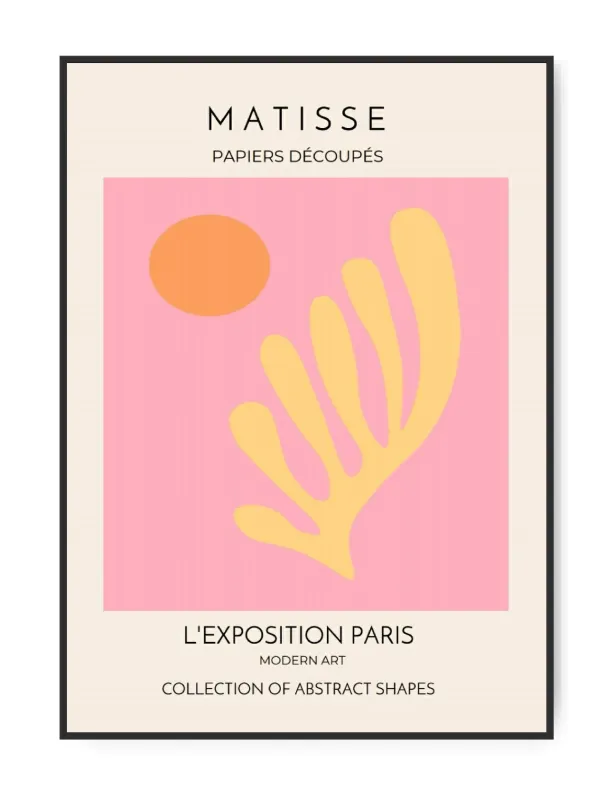 Henri Matisse 50×70 cm poster