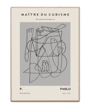 Piacasso Pablo Poster/Plakat - 50×70