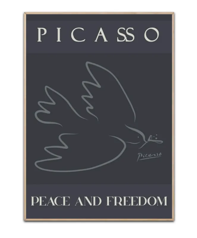 Picasso Peace and Freedom 50x70