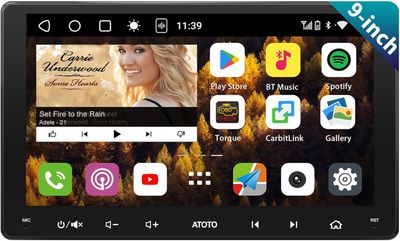 ATOTO S8MS 2DIN 内蔵4GLTE 8-Core 4G+ 6 Amazon.com: ATOTO S8 8-core 9 inch QLED Double Din Android