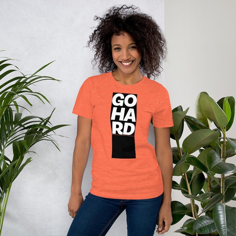 GO HARD centered G2 t-shirt