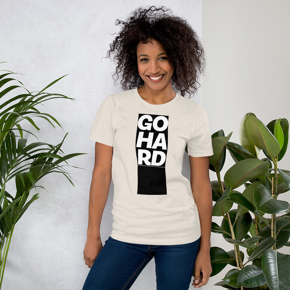 GO HARD centered G2 t-shirt
