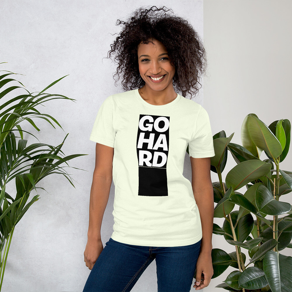 GO HARD centered G2 t-shirt