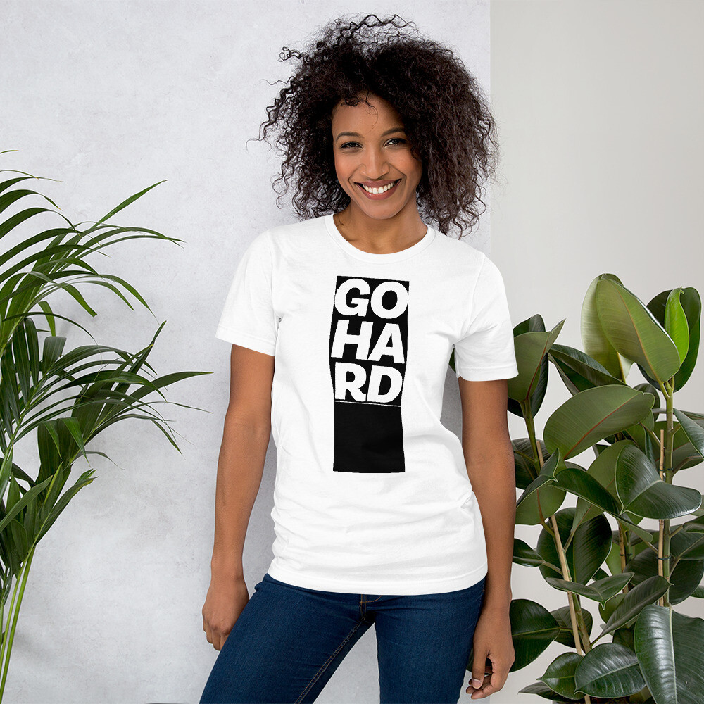 GO HARD centered G2 t-shirt