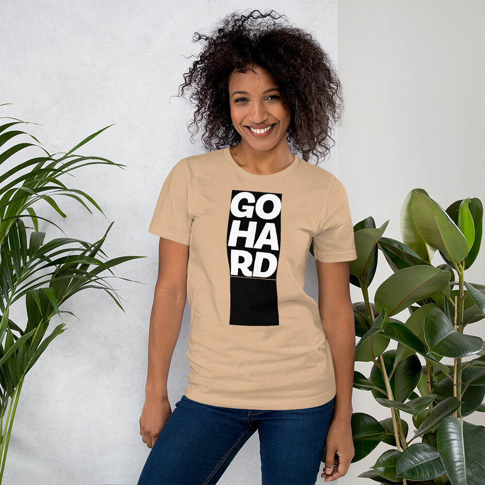 GO HARD centered G2 t-shirt