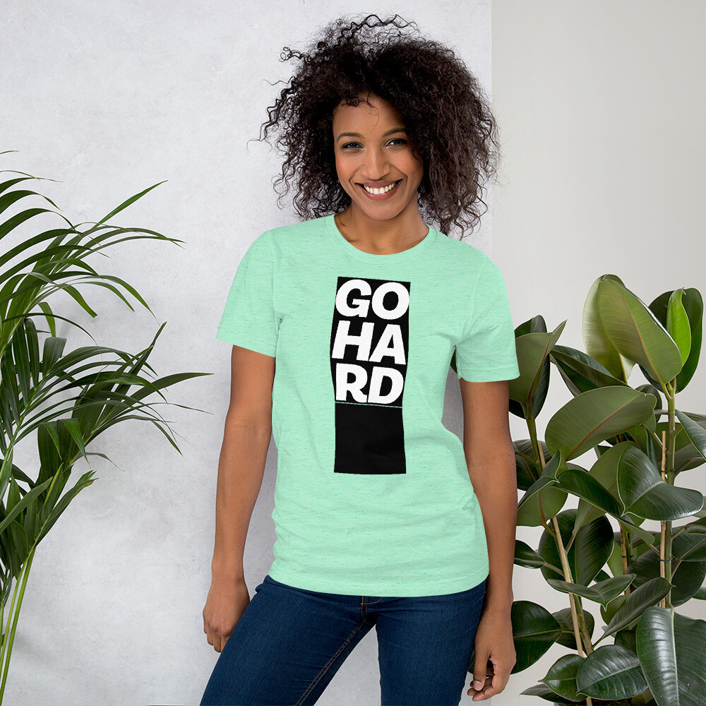 GO HARD centered G2 t-shirt