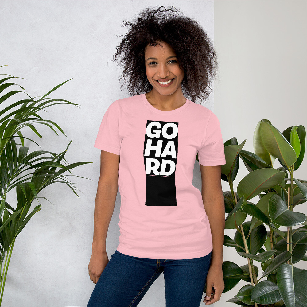 GO HARD centered G2 t-shirt