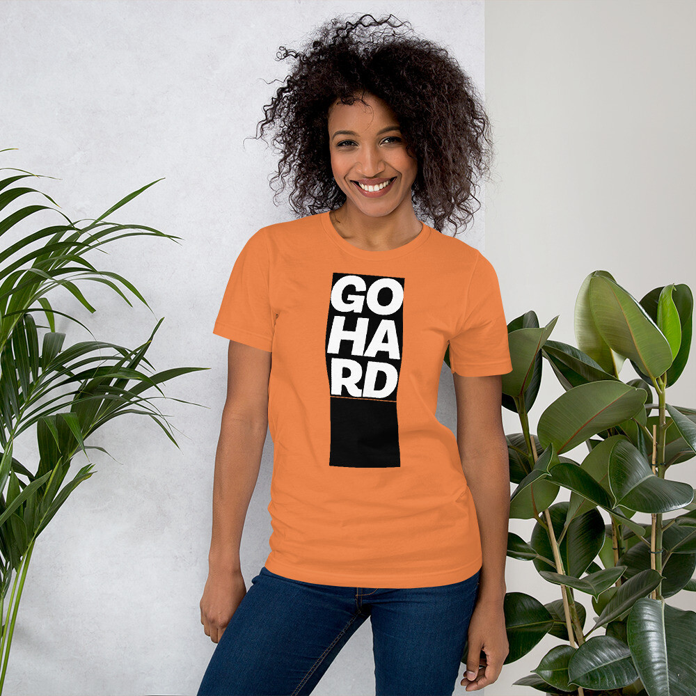 GO HARD centered G2 t-shirt
