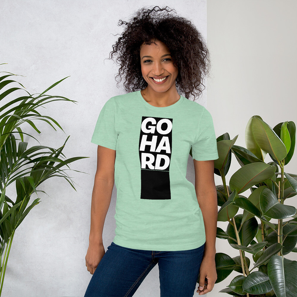 GO HARD centered G2 t-shirt