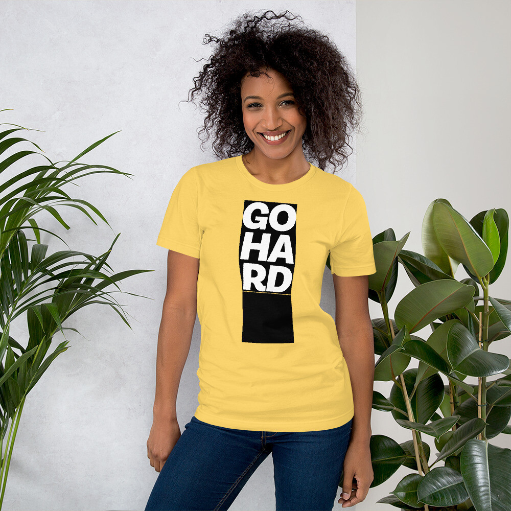 GO HARD centered G2 t-shirt