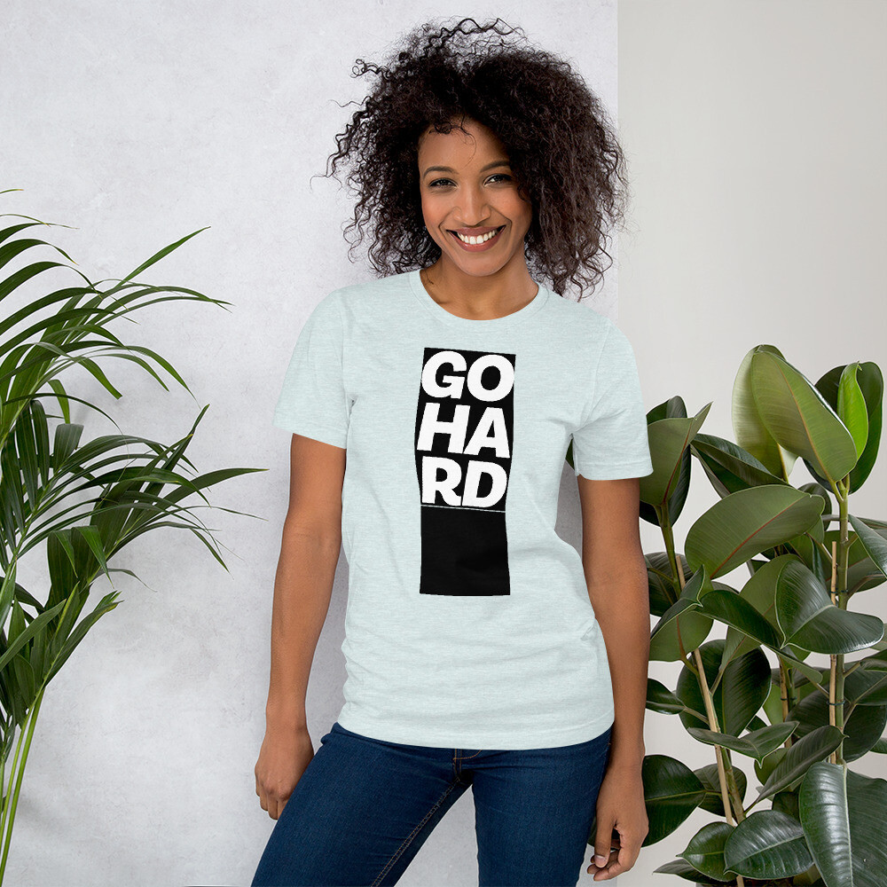 GO HARD centered G2 t-shirt