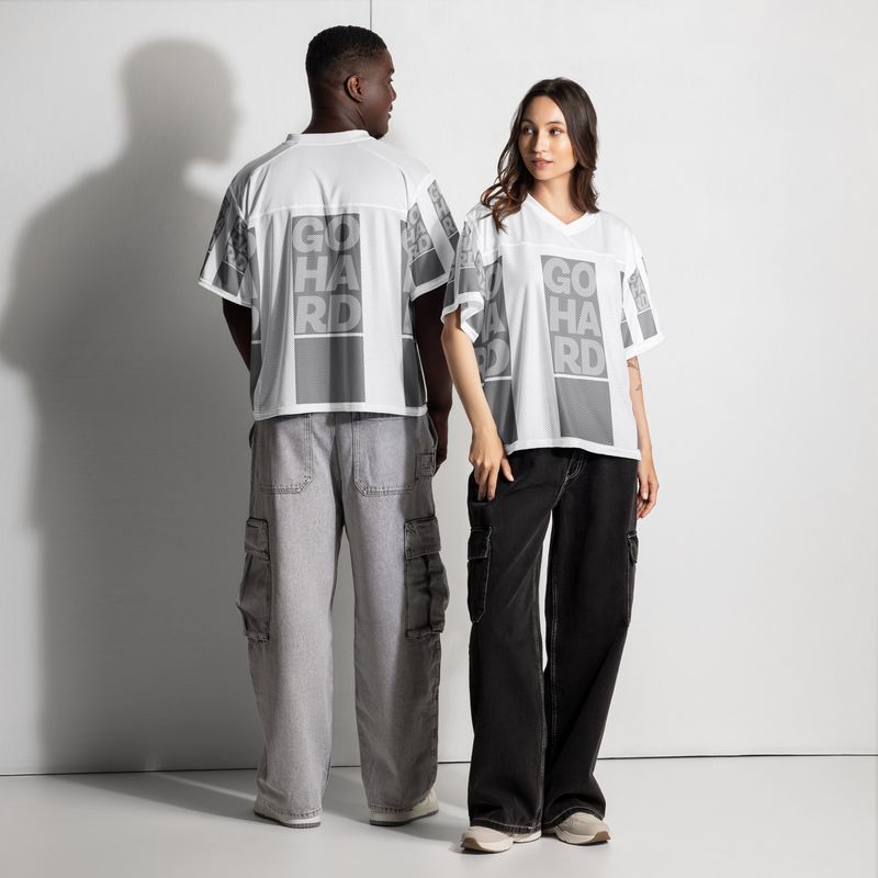 GO HARD football jersey