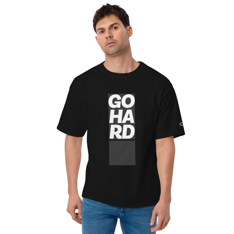 Go Hard – Performance Motivation Graphic Tee