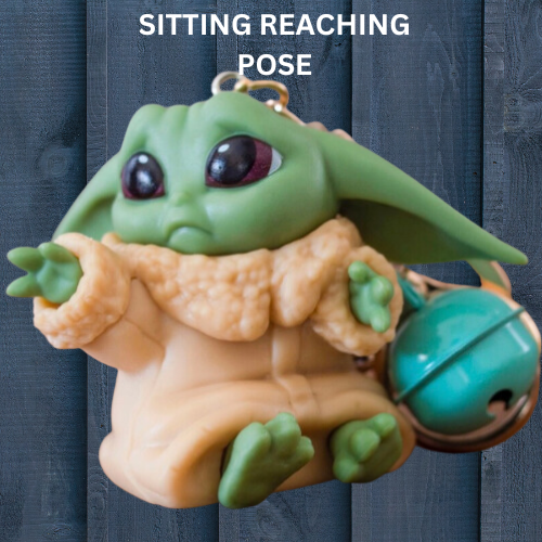 Baby Yoda Sitting Pose