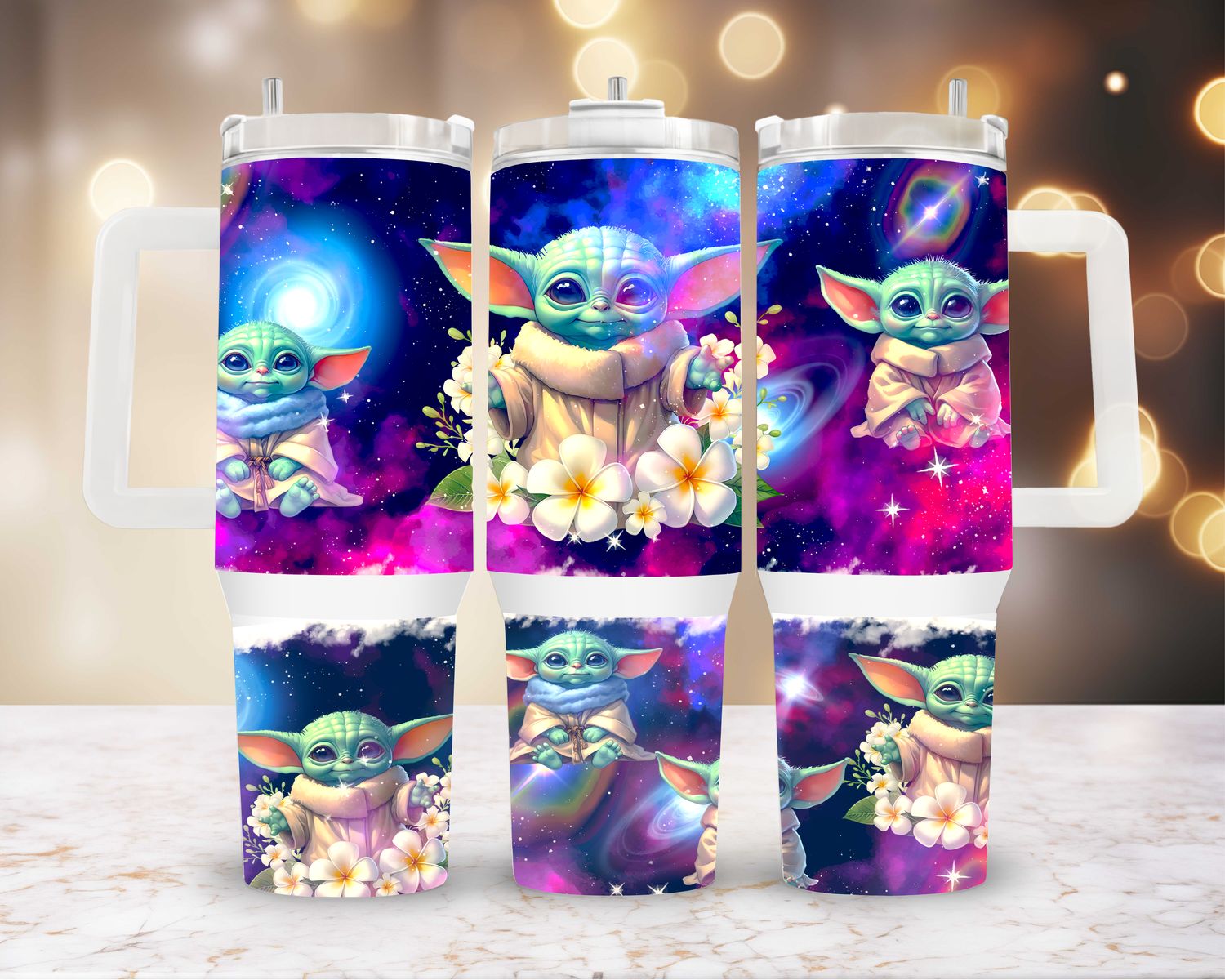 Star Wars Grogu Baby Yoda  40oz Tumbler
