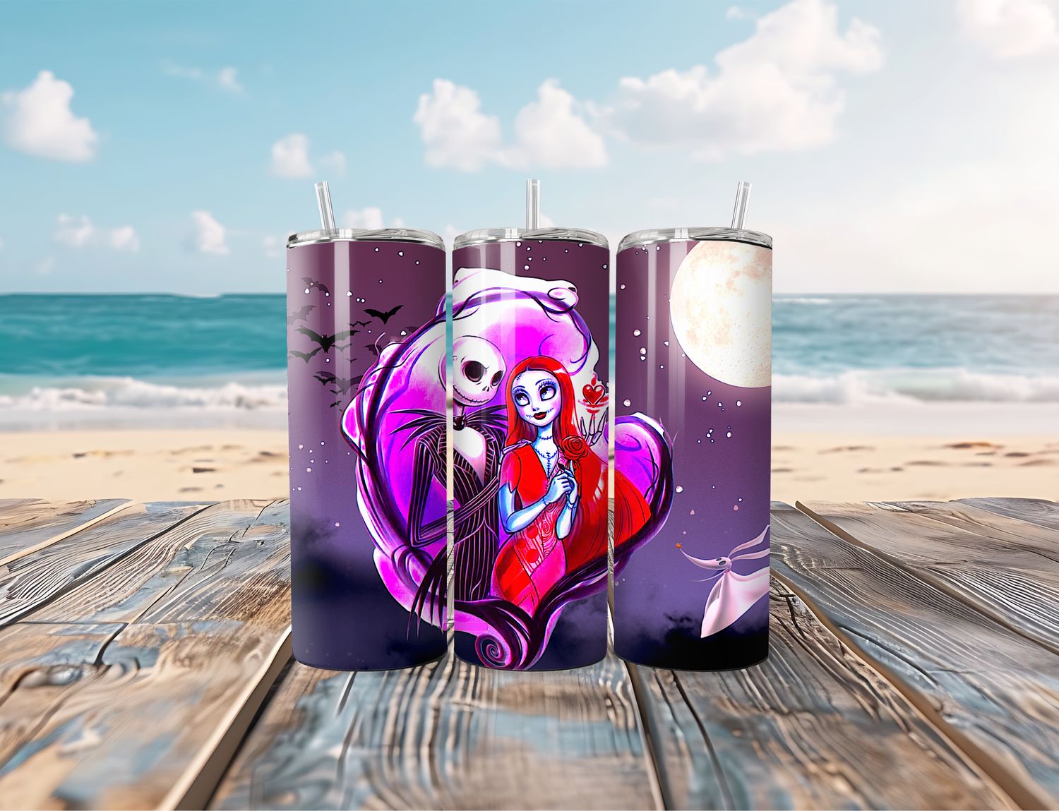 Skeleton And Lover 20oz Tumbler