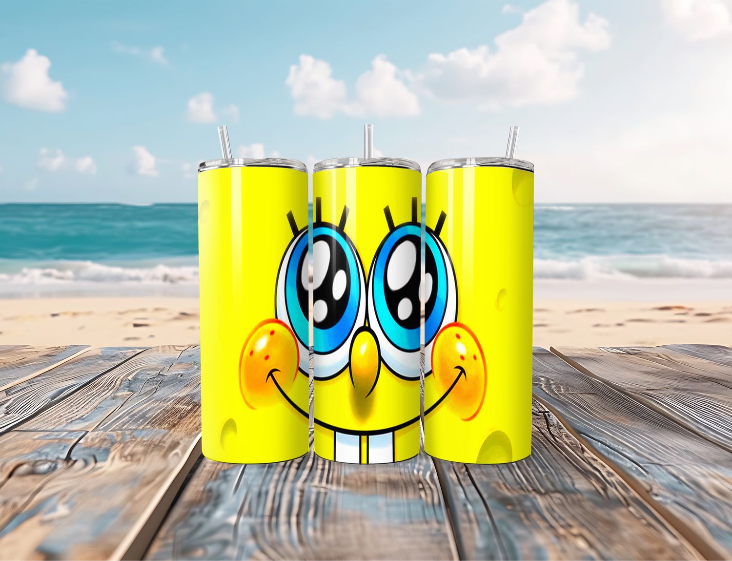 Yellow Sponge  20oz Tumbler