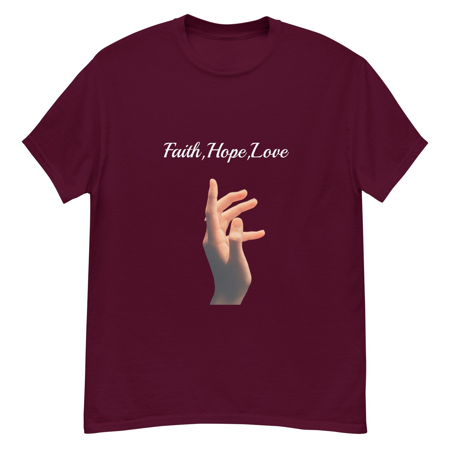 Triumph of the Spirit: Faith, Hope, Love T-Shirt