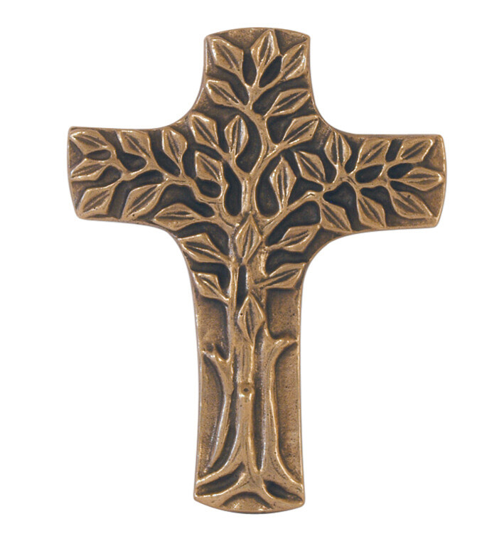 Bronze Tree of Life Cross  currently on back order