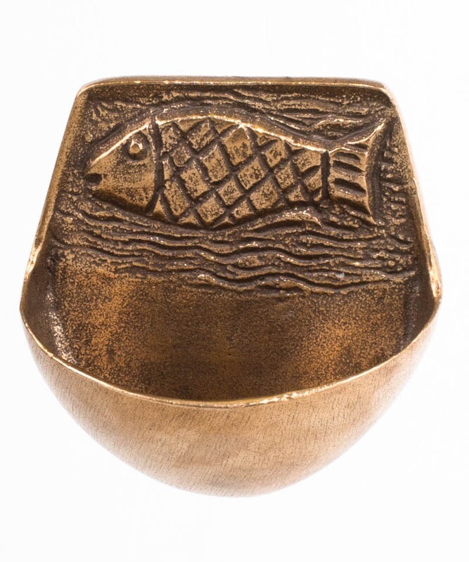Ichthys 3 Inch Holy Water Font