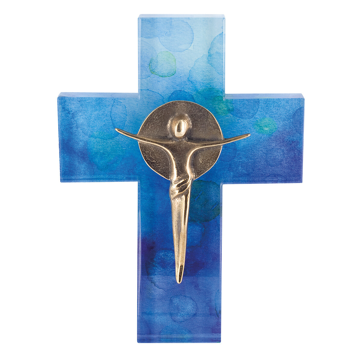 Universal Christ Cross with Bronze Corpus