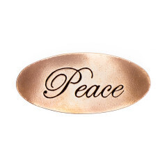 Peace Bronze Plaque