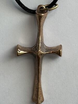 Stunning Bronze Plain Cross
