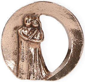 BRONZE FIGURE - TOGETHERNESS