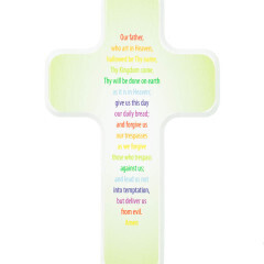Our Father Prayer Cross