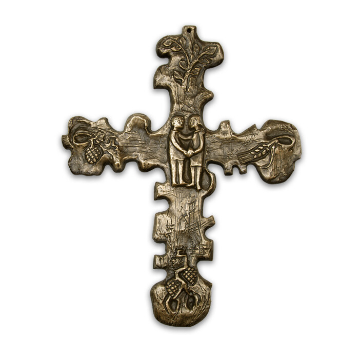 “Covenant of Life” (wedding cross)