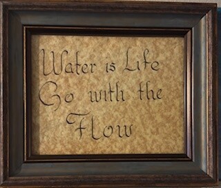 Handdrawn calligraphy