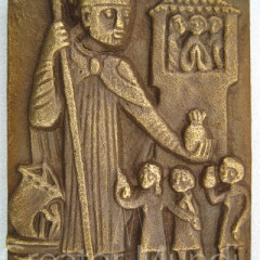 Saint Nicholas of Myra Plaque