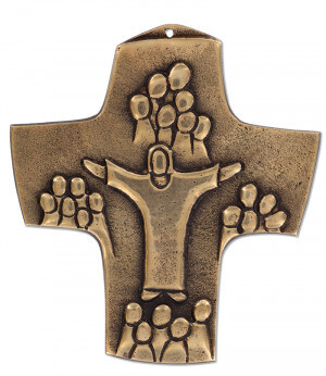 BRONZE COMMUNION CROSS