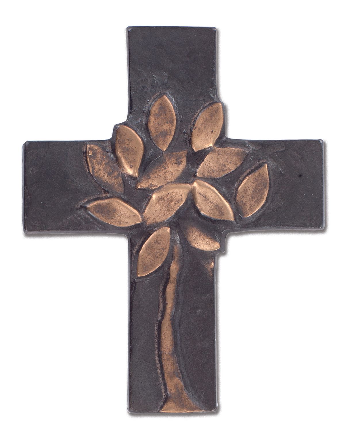 BRONZE CROSS TREE OF LIFE