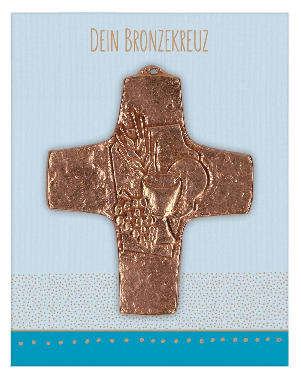 Bread and Wine Communion Cross