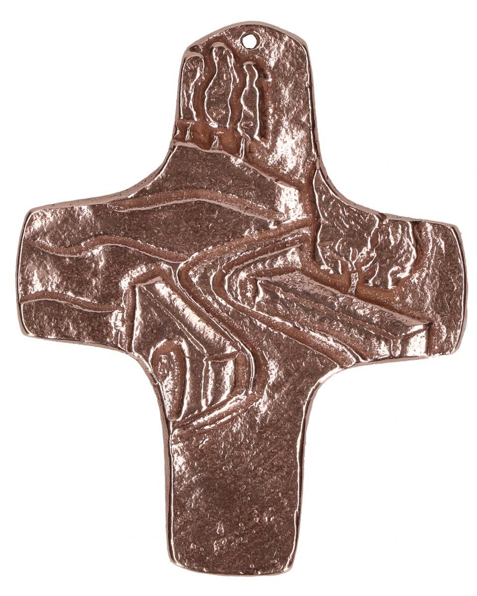Communion Cross made of Bronze - Way
