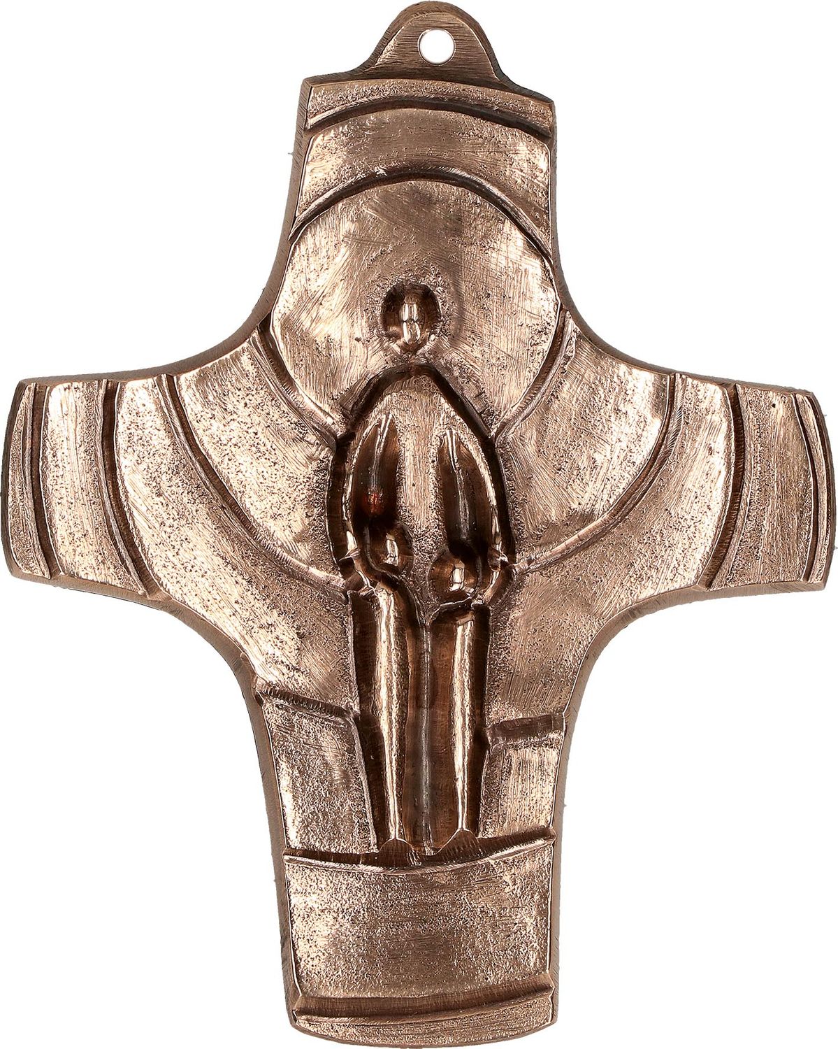 Communion Cross made of Bronze - I am with you