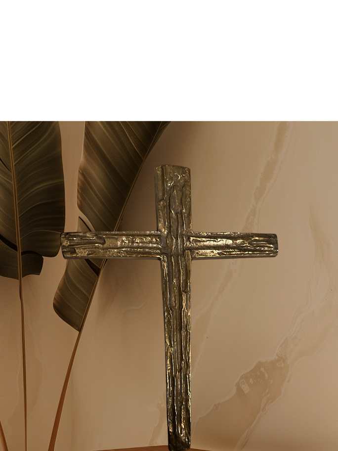 Stunning Plain Cross  12&quot; x 8&quot;