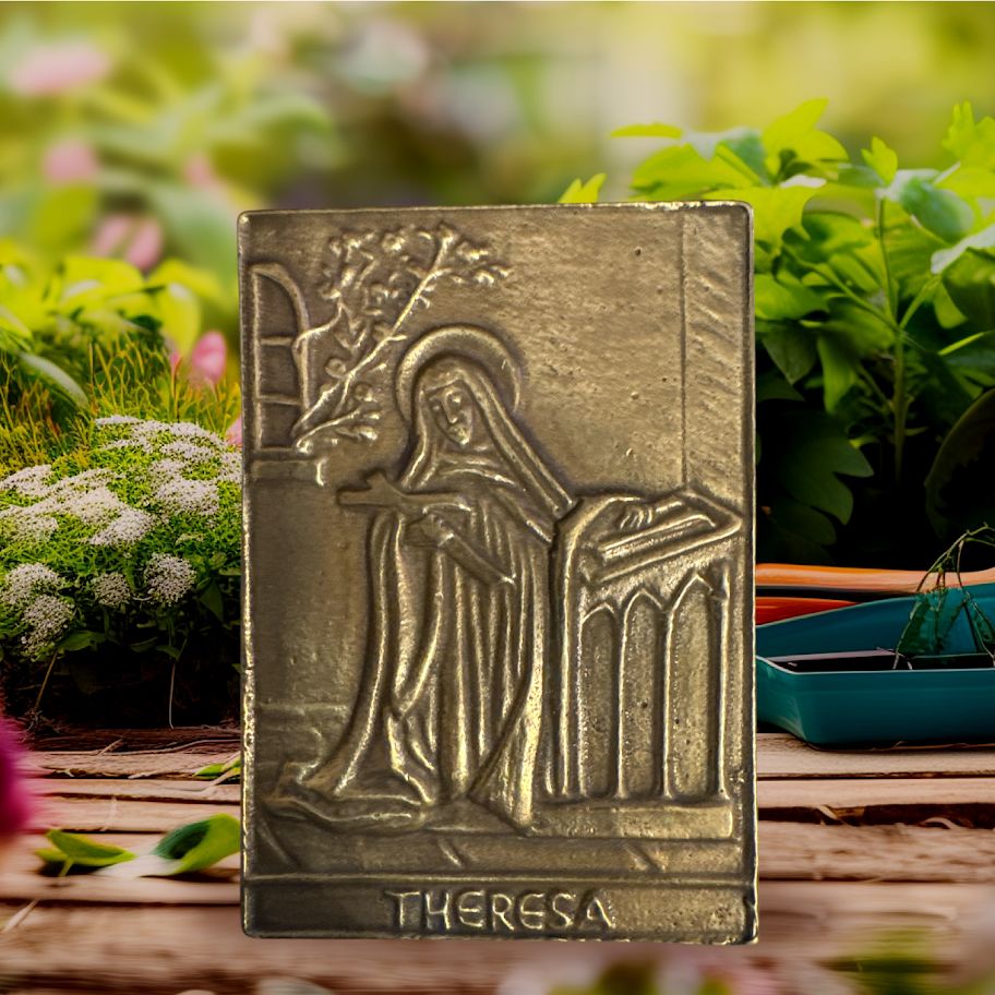 St Theresa      3 1/4&quot; x 2  1/2&quot;