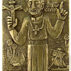 Saint Francis Xavier, S.J. Plaque