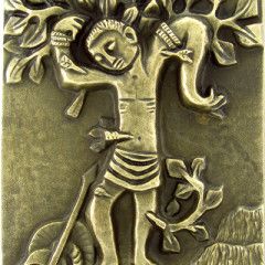 Saint Sebastian Plaque